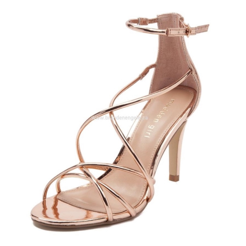 Rose Gold Heels (Worn once)